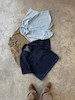 پیراهن نیم زیپ باکسی ضخیم zara 