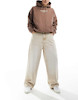 شلوار جین نیم بگ Bershka (stone washed)