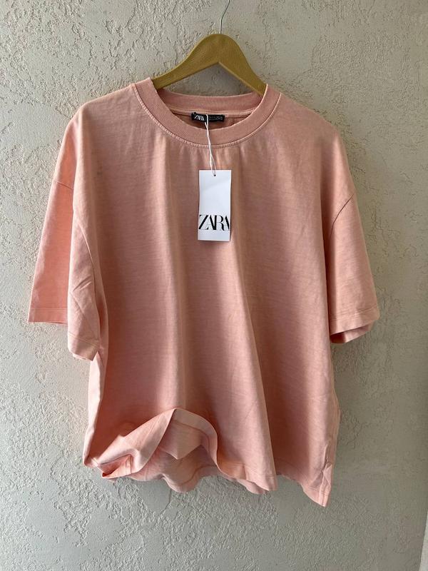 تیشرت باکسی zara 