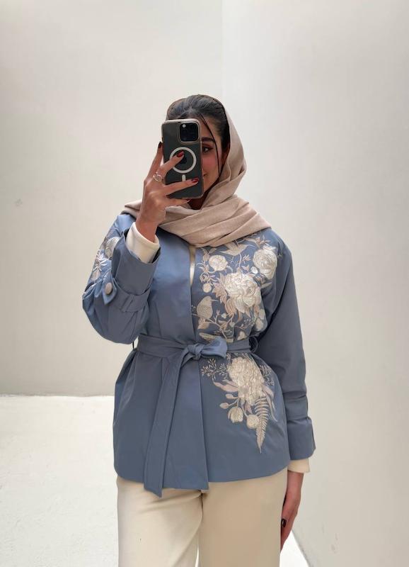 بارانی گل رز