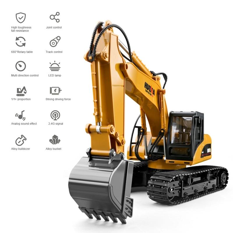 بیل مکانیکی کنترلی هوینا HUINA 1550