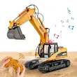 بیل مکانیکی کنترلی Huina 1535 جعبه زرد