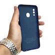 گارد گوشی سامسونگ Galaxy A20 A30 سیلیکونی کپی آبی سرمه ای