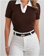 پلوشرت دو رنگ