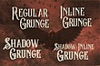 فونت انگلیسی کرو (The Crow)