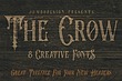 فونت انگلیسی کرو (The Crow)