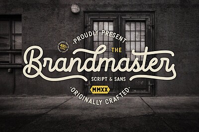 فونت انگلیسی برندمستر (Brandmaster)