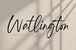 فونت انگلیسی واتلینگتون (Watlington)