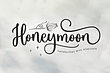 فونت انگلیسی هانی‌مون (Honeymoon)