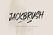 فونت انگلیسی جک‌براش (Jackbrush)