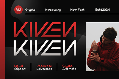 فونت انگلیسی کیون (Kiven)