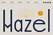 فونت انگلیسی هازل (Hazel)