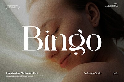 فونت انگلیسی بینگو (Bingo Feminine)