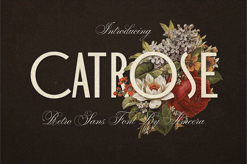 فونت انگلیسی کاترز (Catrose)