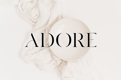 فونت انگلیسی ادور (Adore)