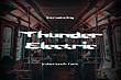 فونت انگلیسی سایبرتک برای طراحی سایبرپانکی (Thunder Electric)