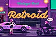 فونت انگلیسی پیکسلی آرکید استایل برای طراحی اولد اسکول (Retroid)