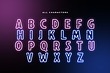 فونت انگلیسی نئون لایت (Neon Light)