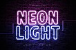 فونت انگلیسی نئون لایت (Neon Light)