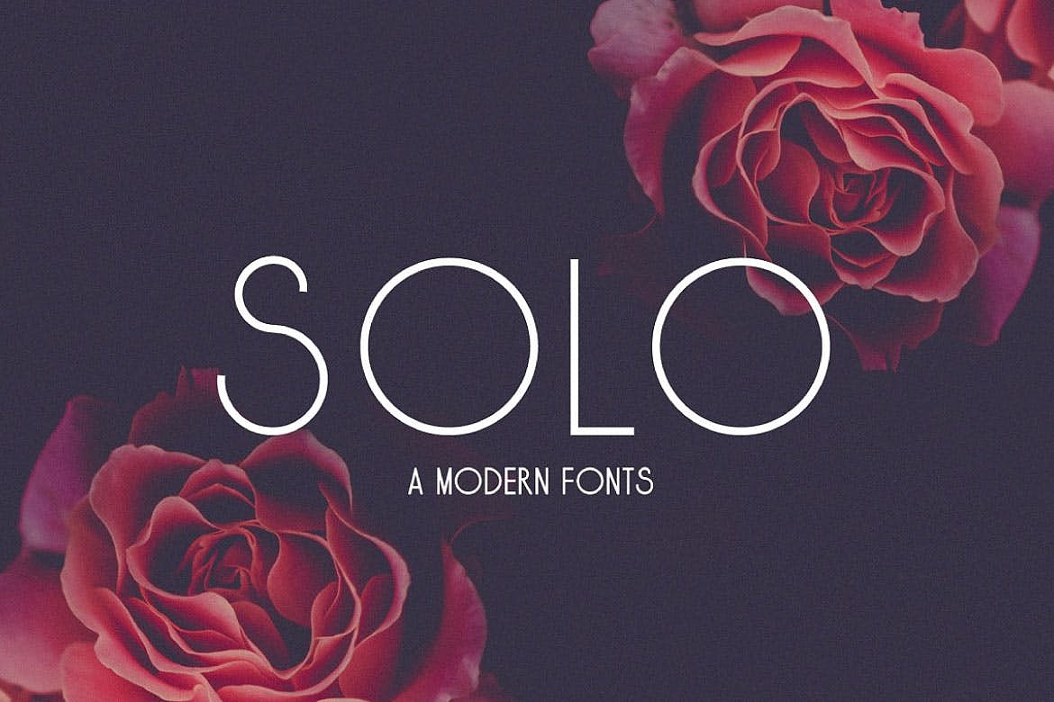 فونت انگلیسی سولو (SOLO)