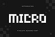 فونت انگلیسی میکرو (Micro)