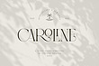 فونت انگلیسی لاکچری برای طراحی Caroline