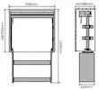 electric-lift-cabinet-rail-basket-crystal-90cm-g261-2