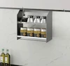 رک بین کابینتی جای ادویه استیل عرض ۴۵۰ | Fantoni G101