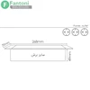 پریز برق مدل آمریکن فانتونی درب فلپ N401,N402,N403