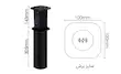 پریز توکار n373