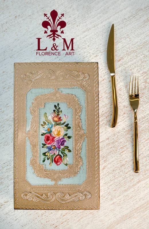 جای کارد و چنگال  چوبی  ایتالیایی  از برند L&M FLORENCE 