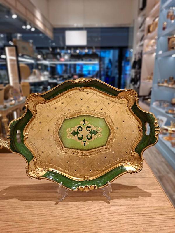 سینی چوبی  ایتالیایی  از برند L&M FLORENCE 