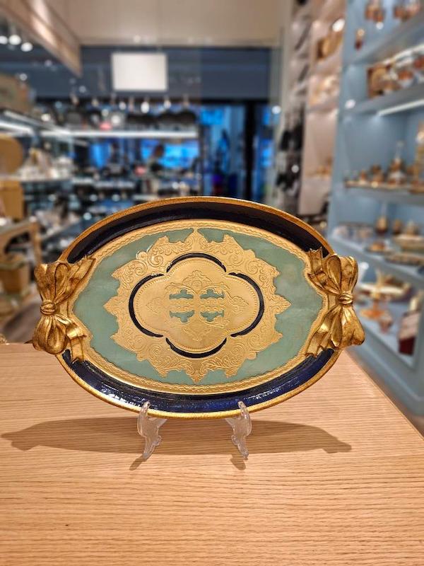 سینی چوبی  ایتالیایی  از برند L&M FLORENCE 