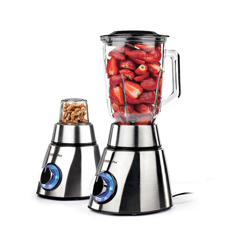 آسیاب و مخلوط کن استیل سوئیس پلاس SBM-340S