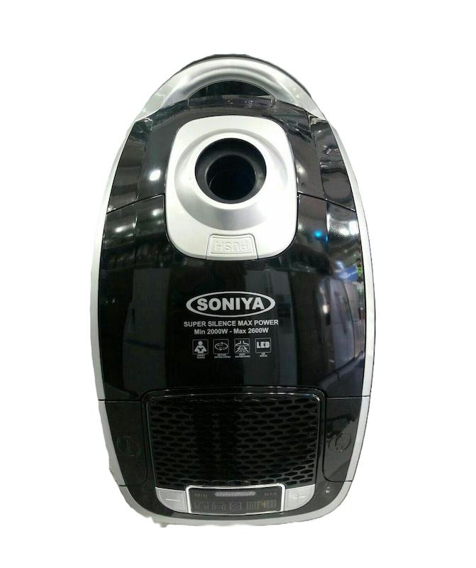 جاروبرقی ۲۶۰۰ وات سونیا مدل ۶۵۰۰ مشکی