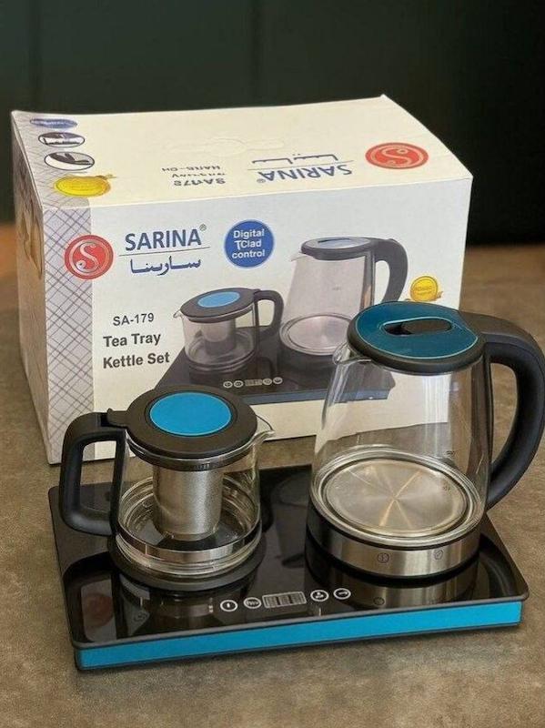 چایی ساز کنارهمی لمسی دیجیتال پیرکس سارینا مدل SA-197 