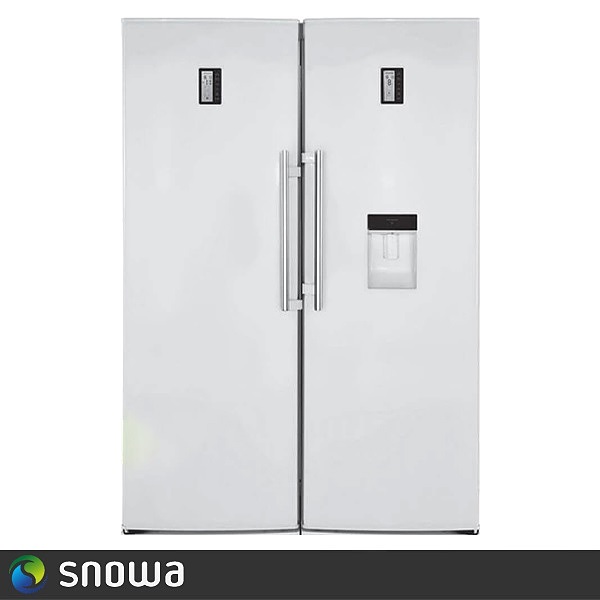  یخچال فریزر دو قلو اسنوا مدل SN5-0190LW SN6-0190LW 