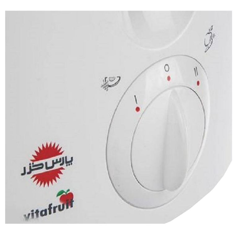 آبمیوه گیری سه كاره پارس خزر مدل ویتافروت Vitafruit با پارچ شیشه ای