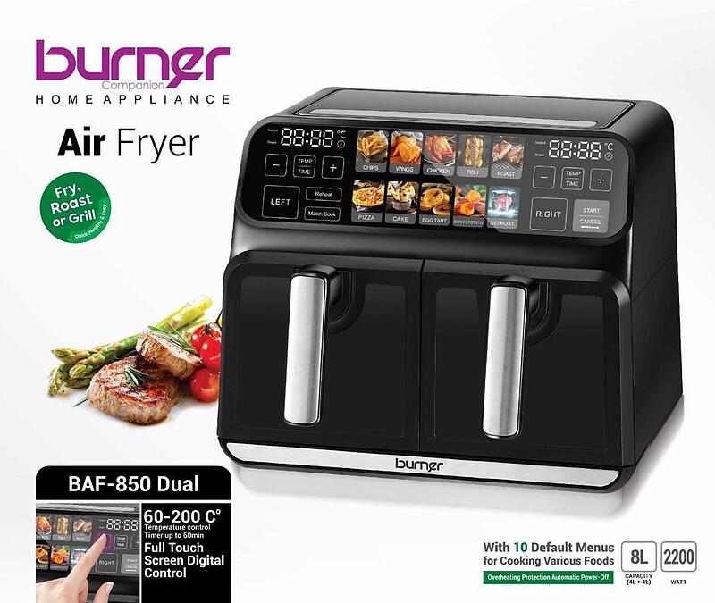 سرخ کن رژیمی دوقلو برنر BAF-850Dual