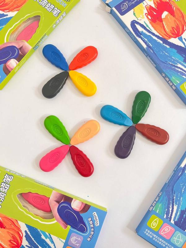 مدادشمعی جادویی طرح گلبرگ