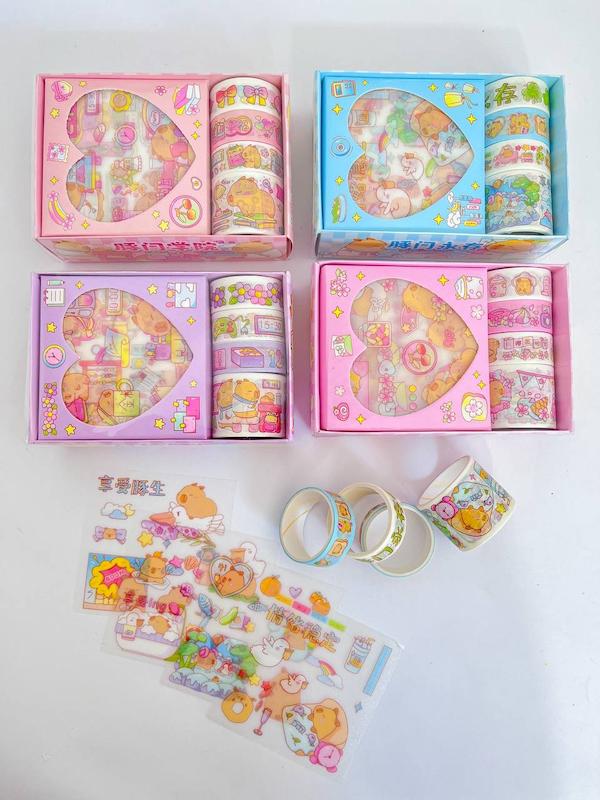 پک استیکر و چسب‌واشی کاپی‌بارا