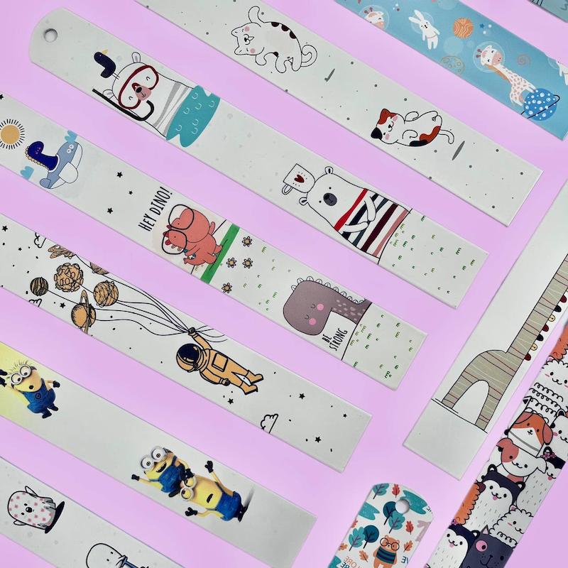 خطکش طرح‌دار