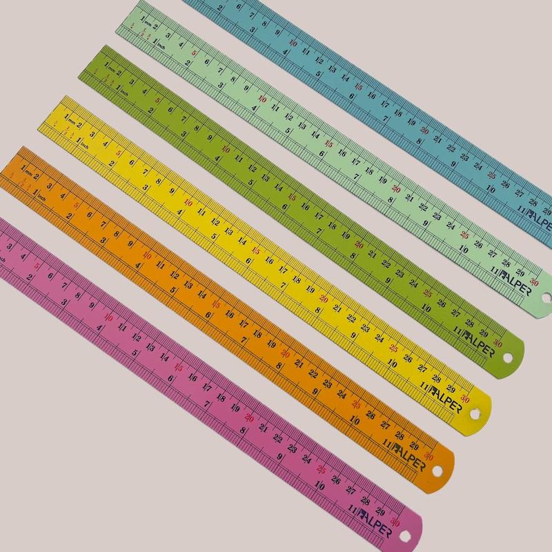 خط‌کش رنگی