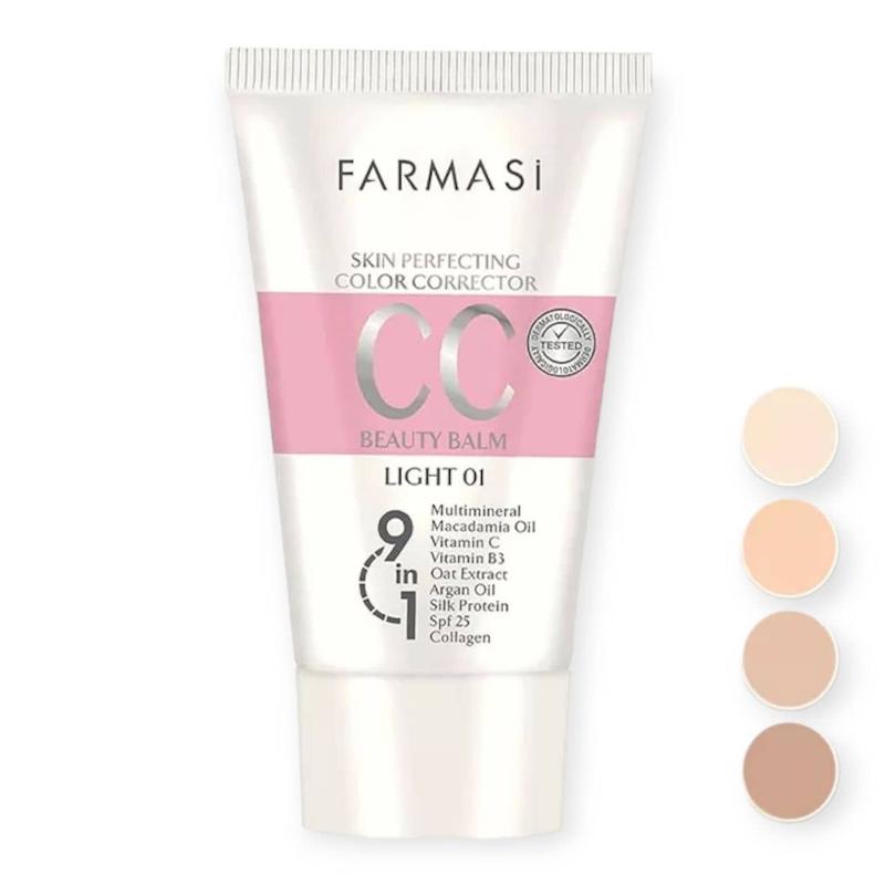 قلمو و بافت سی سی کرم فارماسی — قبل و بعد استفاده