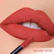 رژ لب مایع مخملی مات سرژه قرمز _صورتی