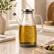 روغن‌ریز پیرکس با درب استیل و بدنه شفاف 800ML