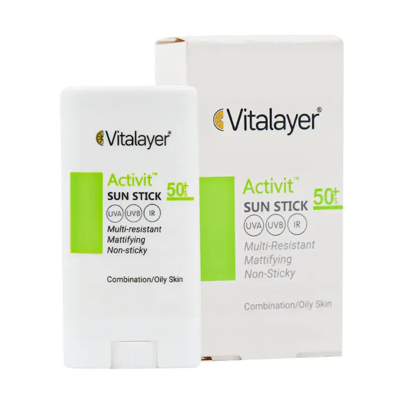ضد آفتاب استیکی اکتیویت SPF50 ویتالیر 