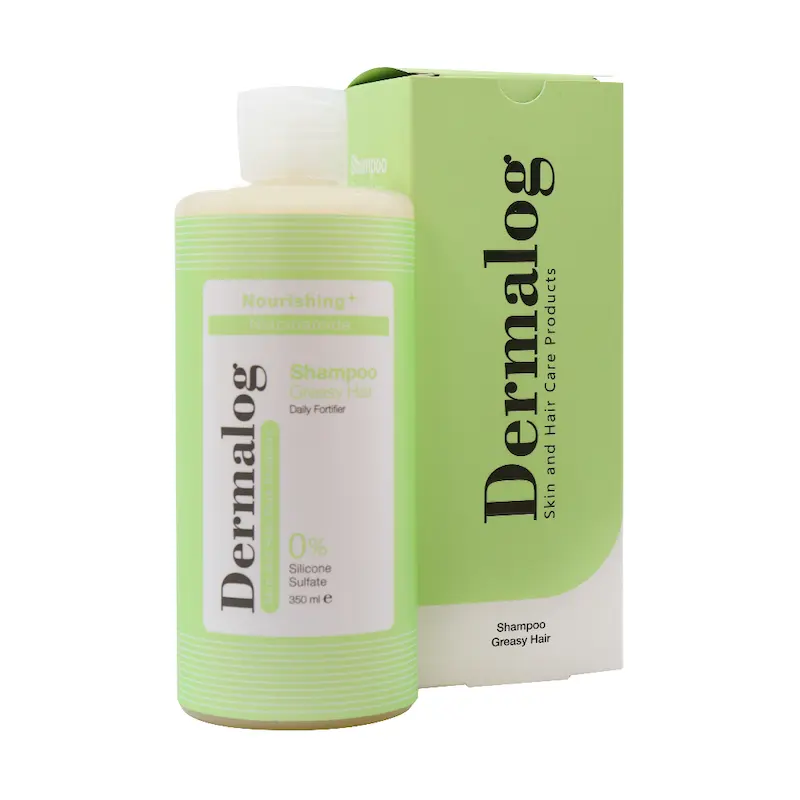 شامپو تقویت کننده موی چرب درمالوگ