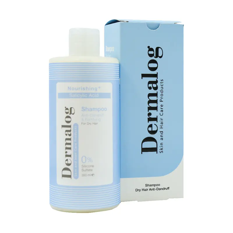 شامپو تقویت کننده و ضد شوره موهای خشک درمالوگ