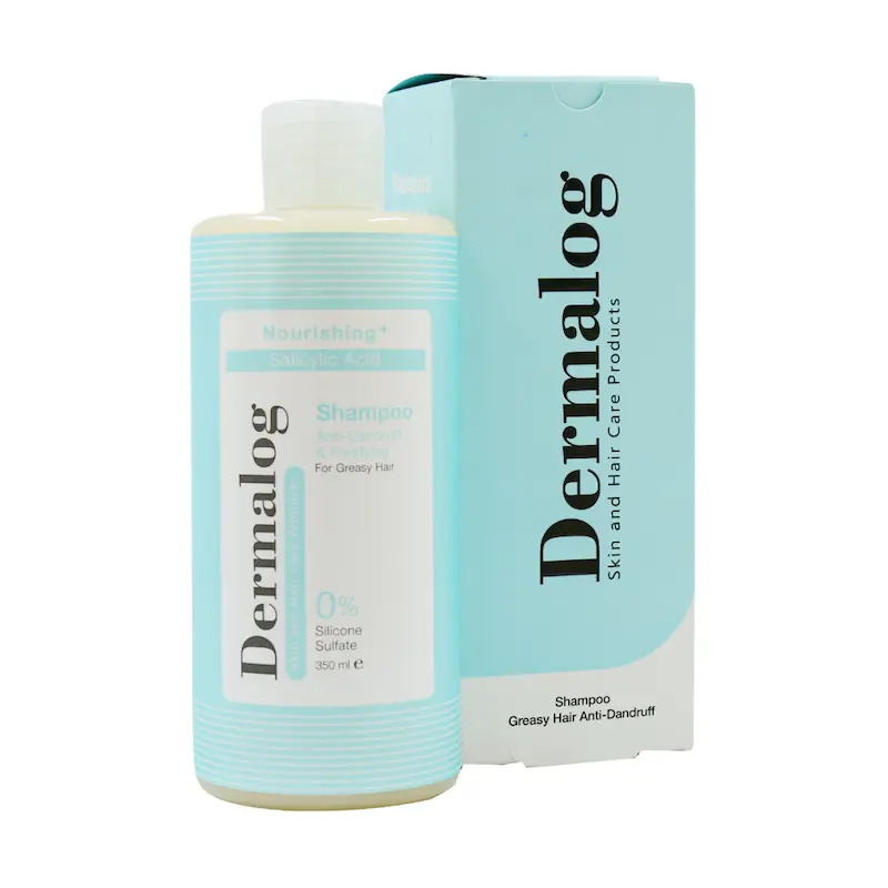 شامپو تقویت کننده و ضد شوره موهای چرب درمالوگ